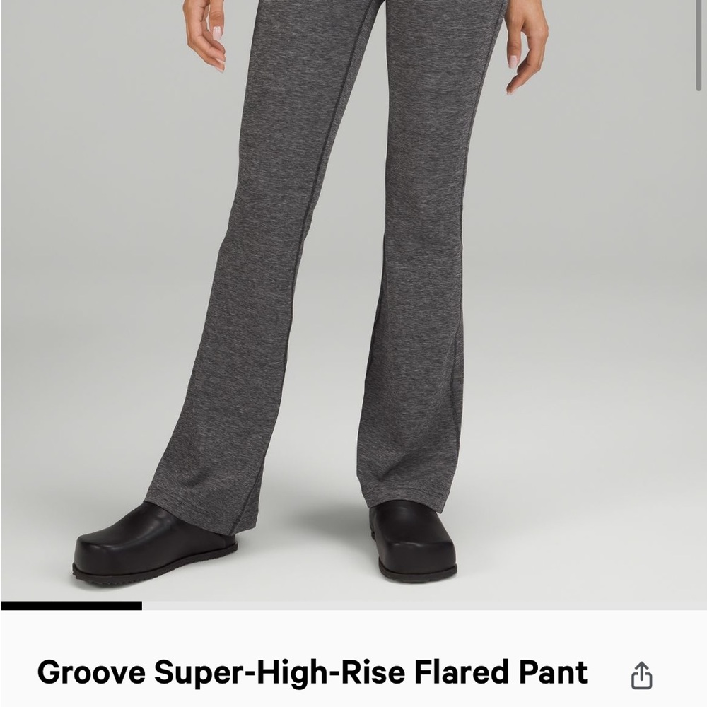 Lululemon NWT Groove Super-High-Rise Flared Pant *Nulu